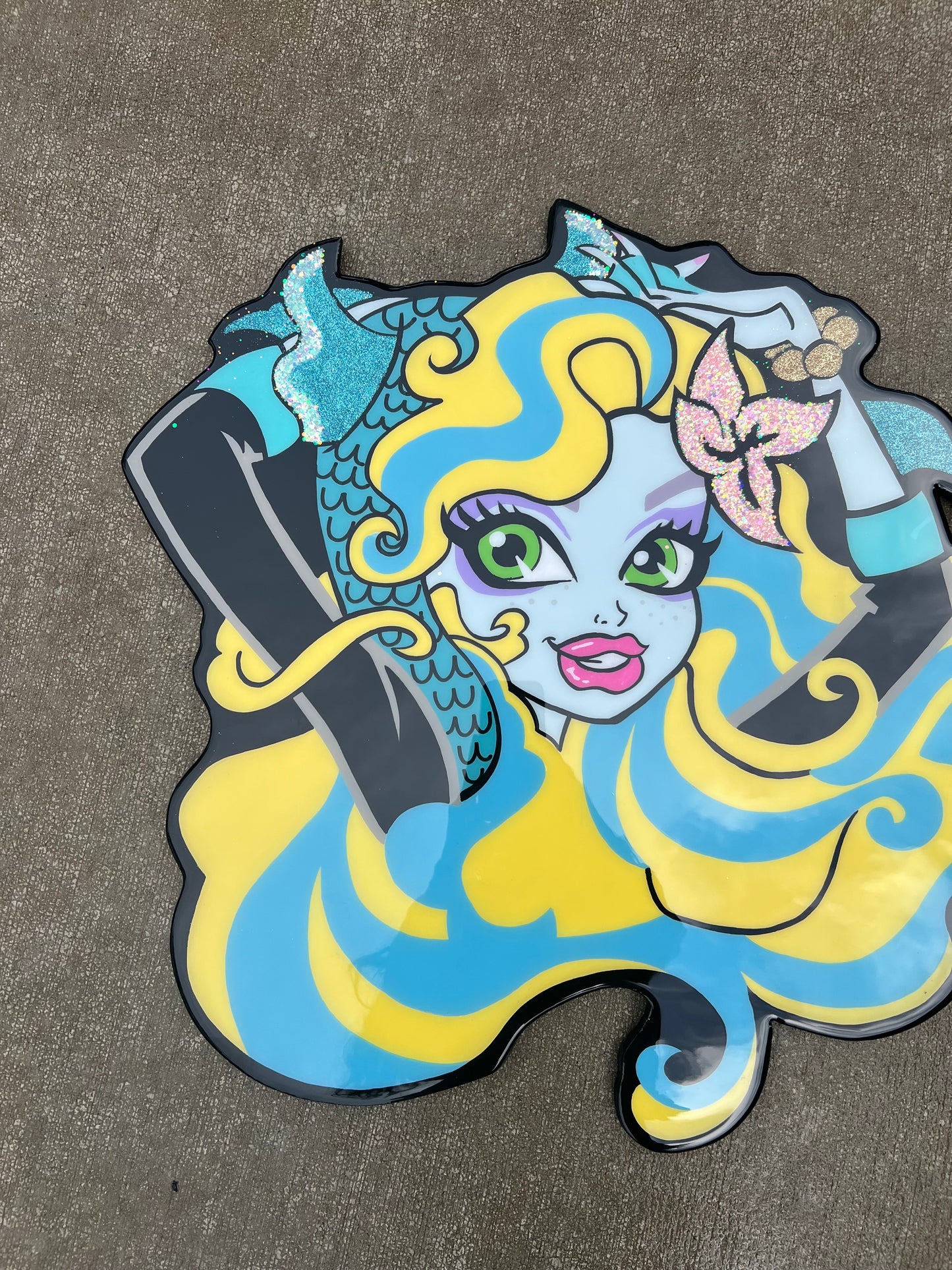 Lagoona Blue Wall Board